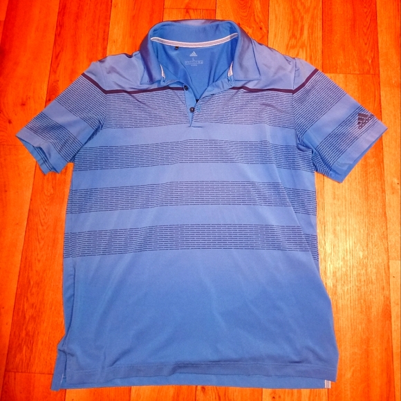 adidas Other - Adidas Mens Dri-fit golf Polo, Blue Size L